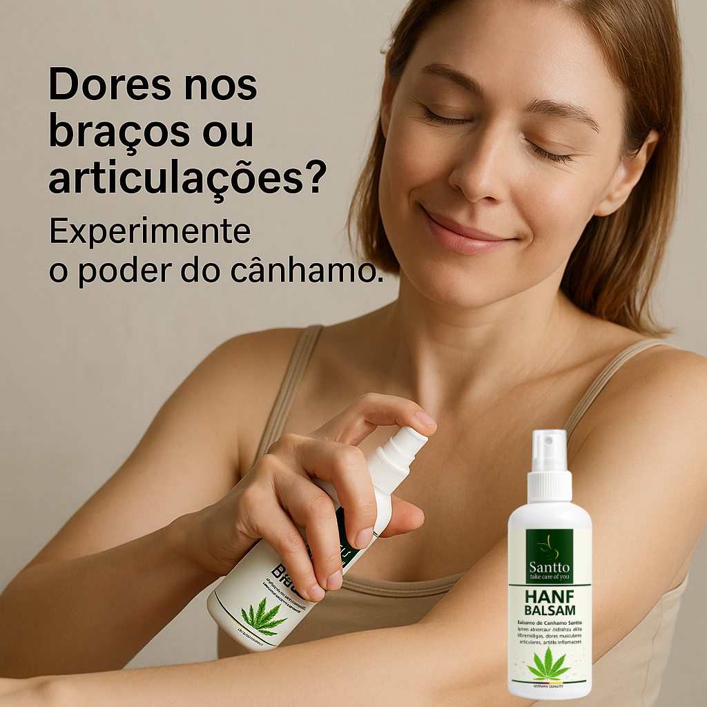 Hanfbalsam 100ml – Alívio Natural das Articulações + Envio Grátis