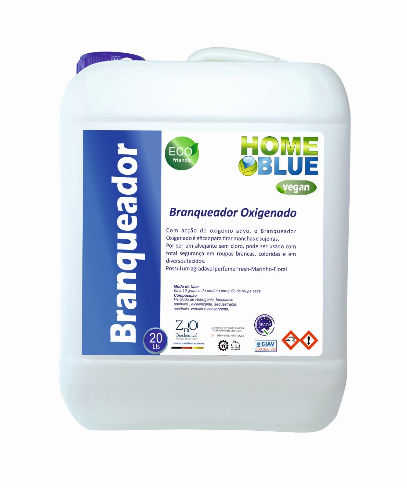 Home Blue Branqueador Oxigenado 20L