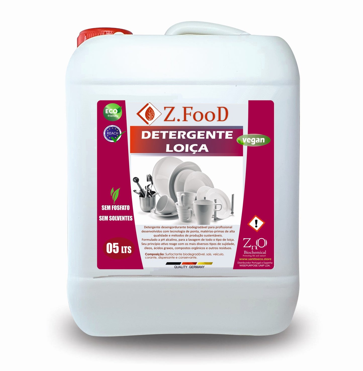 Z Food Detergente Loiças 5L