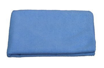 PANO DE MICROFIBRA ''TRICOT LUXE'' 80 X 40 CM AZUL