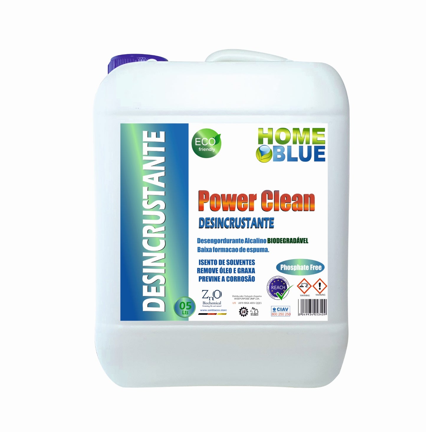 Home Blue Desincrustante Power Clean 5L