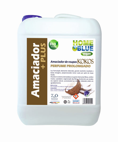Desodorizante para Roupas Azul Kokos Perfume Prolongado 20L