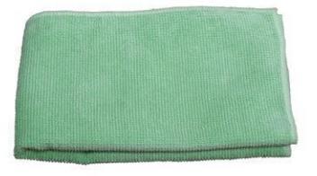 PANO DE MICROFIBRA ''TRICOT LUXE'' 80 X 40 CM VERDE